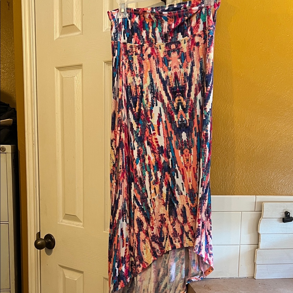 Colorful Abstract Women's Skirt